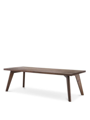 Eichholtz Biot 280cm Dining Table - Brown