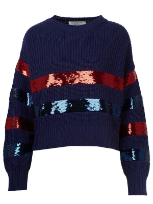 Philosophy Di Lorenzo Serafini Sequin Embellished Sweater