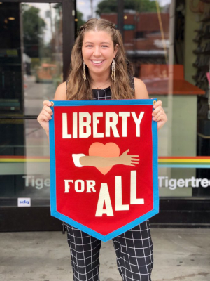 Liberty For All Camp Flag