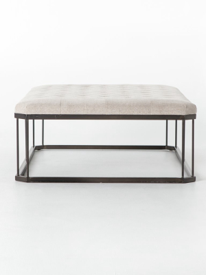 Isle Ottoman In Fulci Stone