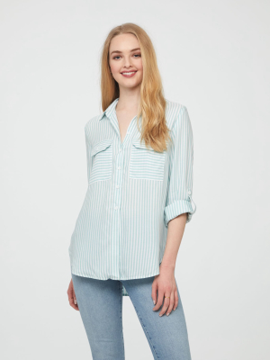 Jordana Shirt - Cucumber Mint