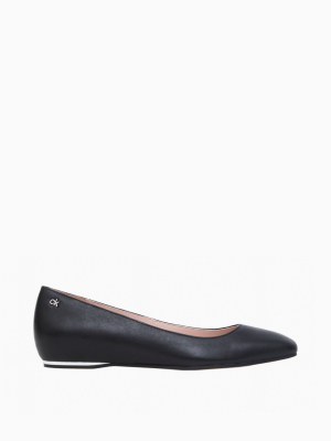 Kosi Nappa Leather Flat