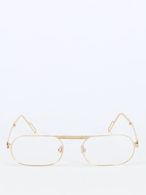 Cartier Oval Frame Glasses