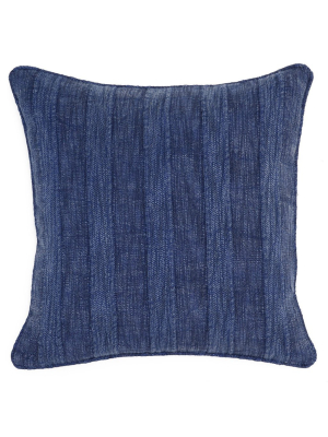 Heirloom Linen Indigo Pillow