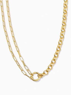 Seeing Double Chain Necklace