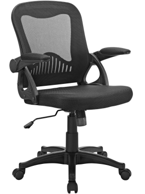 Advance Office Chair Black - Modway