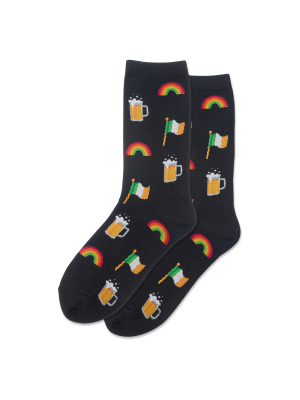 Women's Irish Celebration Crew Socks