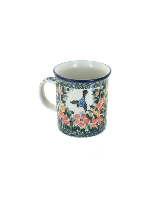 Blue Rose Polish Pottery Maria Small Coffee Mug