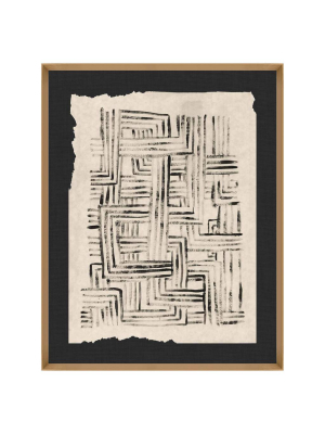 Tribal Pattern V Framed