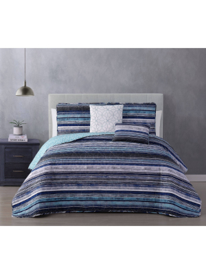 Hartley Stripe Quilt Set