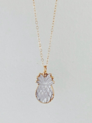 Lt Pineapple Necklace