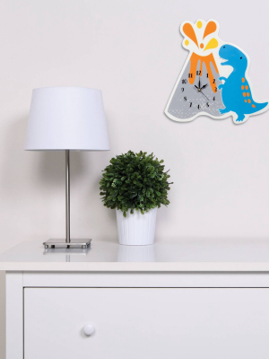 Trend Lab Dinosaur Wall Clocks - Blue