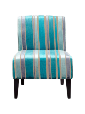 Ms. Stripy Blu Chair