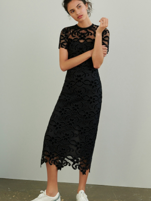 Shoshanna Grazianne Lace Maxi Dress