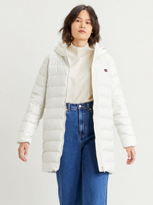 Down Mid Length Puffer Jacket