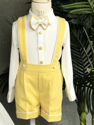 Charlie Shorts Set (yellow)