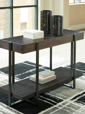 Drewing Sofa/console Table Dark Brown - Signature Design By Ashley