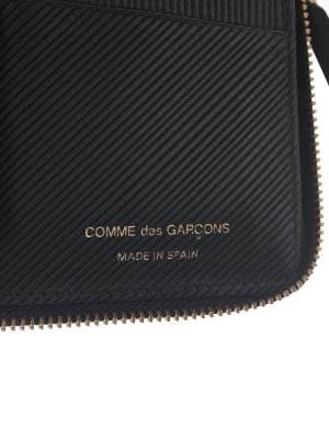 Comme Des Garçons Wallet Intersection Zip Around Wallet