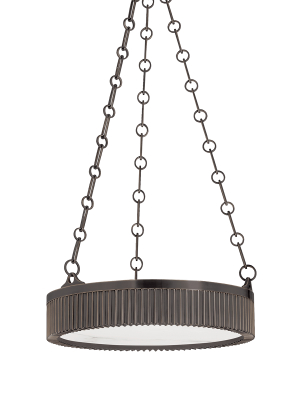 Hudson Valley Lighting Lynden 4-bulb Pendant - Distressed Bronze