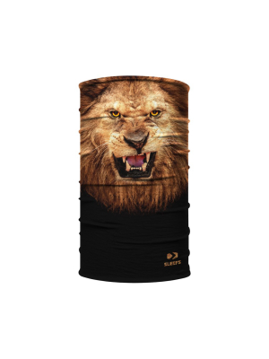 Lion Face Kids Neck Gaiter