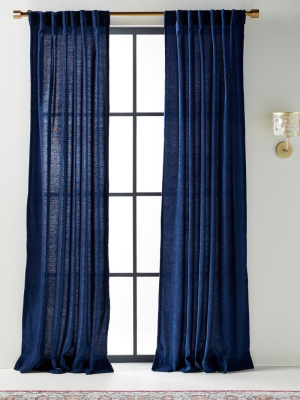 Chenille Curtains, Set Of 2