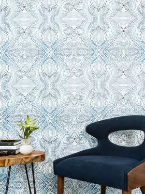 Twisted Stitcher Wallpaper In Abbey Road By Anna Redmond For Abnormals Anonymous