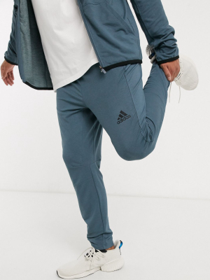 Adidas Training Sweatpants In Blue