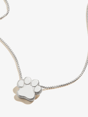 Paw Print Of Love Necklace