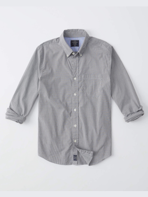 Textured Poplin Shirt