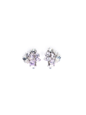 Vintage Weiss Art Deco Diamante Earrings