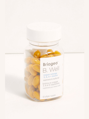 Briogeo B Well Omega + Biotin Hair Supplements