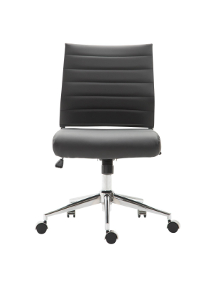 Denver Task Chair Vegan Leather - Poly & Bark