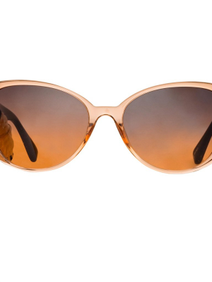 Sarandon Cat Eye Sunglasses In Orange