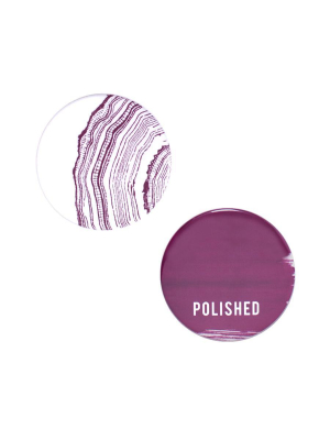 Polished Button Mirror Set Design By Odeme