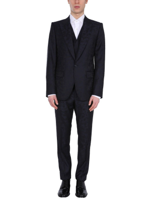 Dolce & Gabbana Single Breasted Three Piece Suit