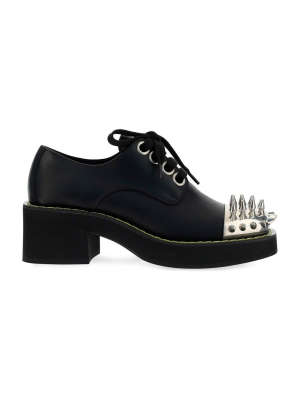 Miu Miu Spike Cap Derby Shoes