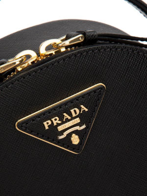 Prada Logo Plaque Backpack