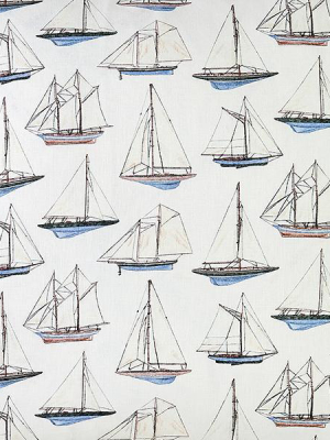 Cait Kids: Sailing Fabric Swatch