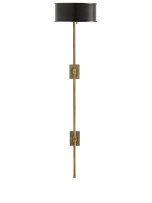 Overture Wall Lamp In Brass