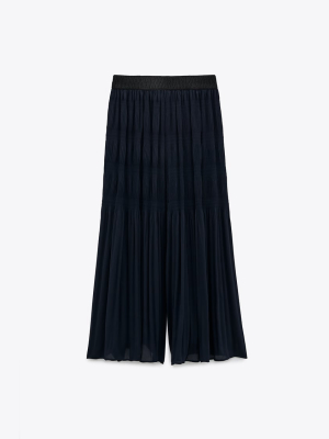 Pleated Pants