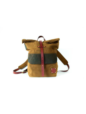 The Harland Rolltop Pack: Nutmeg