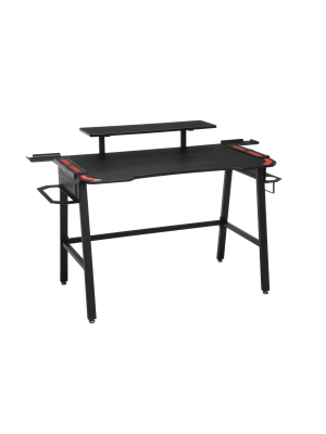 1010 Gaming Computer Desk Red - Respawn