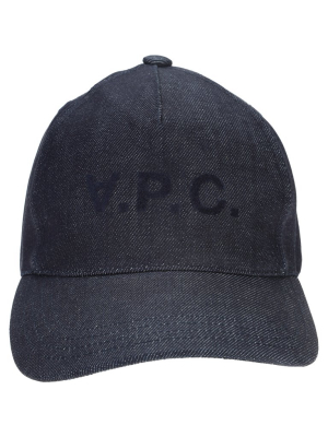 A.p.c. Logo Print Baseball Cap