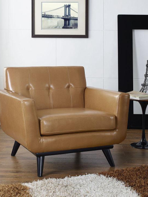 Queen Mary Leather Armchair