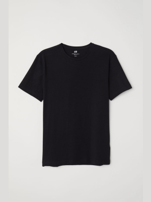 Slim Fit Round-neck T-shirt