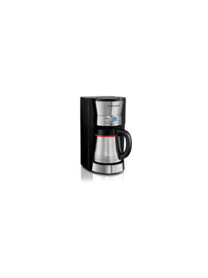 Hamilton Beach Programmable Thermal Coffee Maker - Black