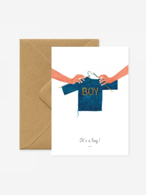 Greeting Card - It's A Boy!