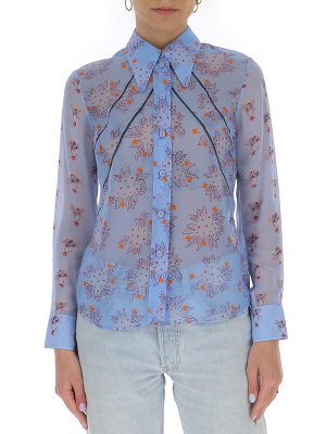 Chloé Floral Print Shirt