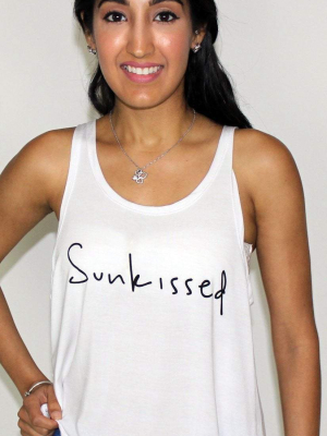 Ete Apparel Sunkissed White Tank Top 1-10-wht-sk-17-p