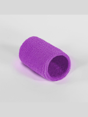 Hue Purple Cotton Wristband